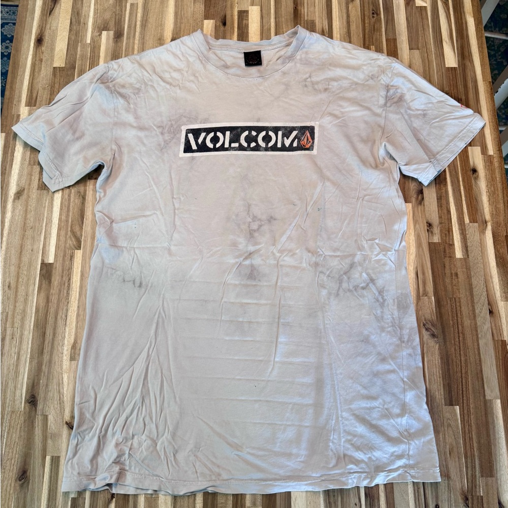 Volcom Light Gray Men's Short Sleeve Tee